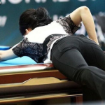 潘晓婷性感图片写真,台球女神的优雅魅力瞬间